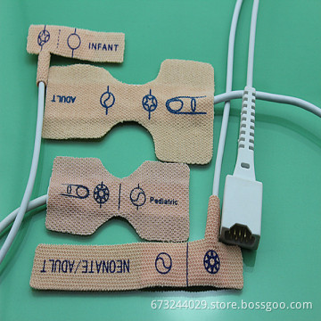 Dolphin Neonate Disposable SpO2 Sensor/ Probe, velcro